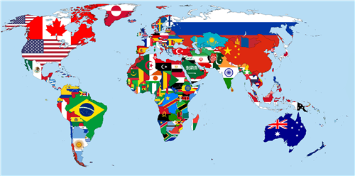 map of flags 